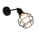 Nordic Loft Retro Iron Cage Hanging Light Modern Light Fixture American barn Industrial Vintage Kitchen Pendant Lamps Chandelier