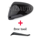 for VW Golf 7 MK7 7.5 GTI for Touran 2013-2020 Side RearView Mirror Cover Caps signals golf 7 Mirror tools Case Bright Black