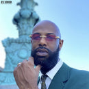 2022 Vintage randlose Sonnenbrille für Herren Mode quadratische Gläser Luxus Oculos De Sol Masculino Zonnebril Heren Lunette De Soleil