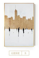 100% pintado a mano, pintura al óleo británica abstracta, lienzo moderno, cuadros de pared para sala de estar, decoración del hogar, arte blanco y negro