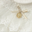 Newborn Baby Girls Rompers Jumpsuit England Style Peter Pan Collar Lace Cute Fashion Baby Clothes Outfit 0-24M