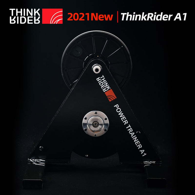 ThinkRider A1 Fahrradtrainer MTB Straße Direktantrieb Eingebauter Leistungsmesser zwift Heimtrainer 3% Steigung Fahrradtraining