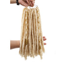 Crochet Hair Dreadlocks Faux Locs Extensiones de cabello trenzado Trenzas decorativas sintéticas Pre estiradas 12 pulgadas para mujeres Negro