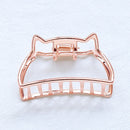 Vintage Metal Hair Claw Cat Ears Hair Clip Hairpin Barrette Retro Vintage Women Girls Hair Styling Tools Hair Accessories Hot