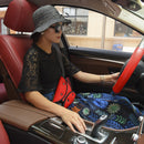 Niños Bebé Almohadilla de seguridad para automóvil Arnés Cinturón de seguridad Triángulo Bebé Ajustador de protección para niños Cinturón de seguridad para automóvil Dispositivo de ajuste I0369