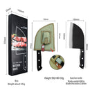 XYj Carabiner Butcher Knife Full Tang Outdoor Camping Outdoor Gift Box Cover Sheath Parcel Survive 7cr17 Stainless Steel Knife