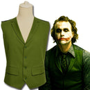 high-quality Heath Ledger Cosplay Suit Halloween mens Movie The Dark Knight Joker Costume Purple Jacket Full sets