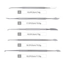 1 Set Wachsschnitzwerkzeug Edelstahl Dentalskulptur Instrument Vielseitiges Kit für Dentallaborgeräte mit PU-Halter