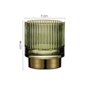 Nordic Home Schminktisch Dekoration Make-up Aufbewahrungsbox Organizer Kosmetikbehälter Glas Stifthalter Caja De Cosmeticos