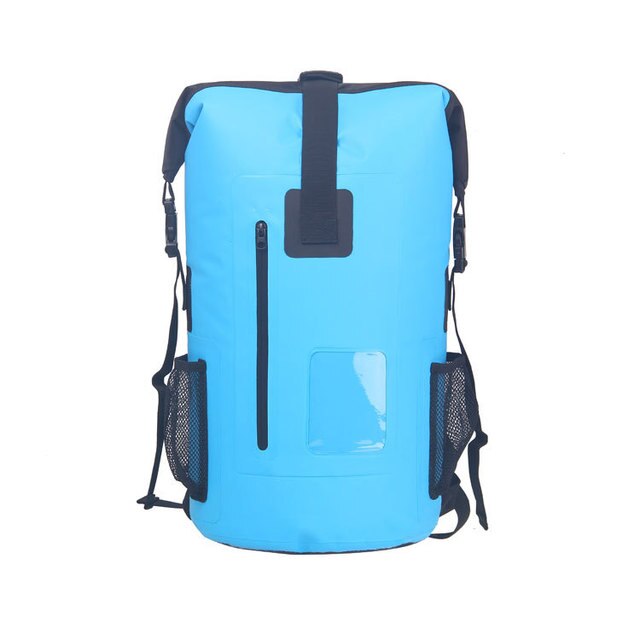 Bolsa seca enrollable de 30L, bolsa impermeable, bolsa impermeable resistente al agua, bolsa seca para Kayak, mochila seca para motocicleta, bolsa para balsa de barco al aire libre