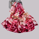 [BYSIFA] New Luxury Pure Silk Scarf Shawl Women Spring Autumn Long Scarves Ladies Brand 100% Silk Neck Scarf Foulard 175*52cm