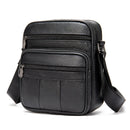 WESTAL Men's Shoulder Bag Casual Genuine Leather Messenger Bag Mini Men's Crossbody Bag Small Men's Sling Bag for Phone 7362