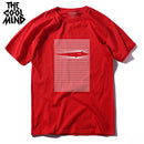 COOLMIND qi0403A 100% algodón fresco divertido hombres camiseta casual manga corta verano camiseta suelta hombre o-cuello camiseta camisetas