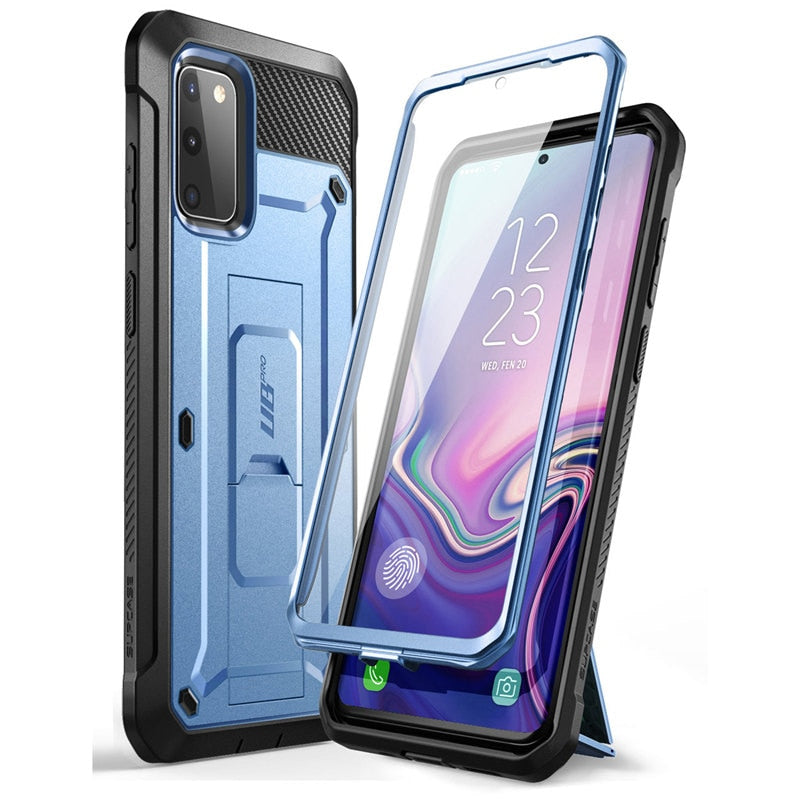 SUPCASE für Samsung Galaxy S20 FE Hülle (2020 Release) UB Pro Ganzkörper-Holster-Abdeckung mit integriertem Displayschutz und Ständer