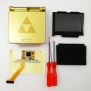 For GBA SP LCD Screen  for Nintend Gameboy advance  GBA SP IPS LCD Backlight Screen High Brightness Laminated Display LCD Set