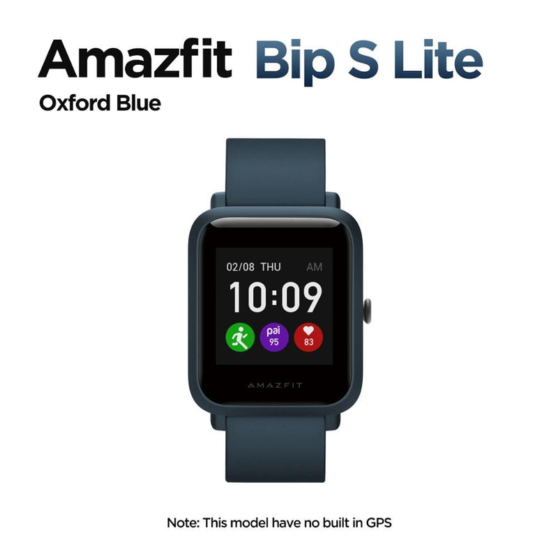 Original Amazfit Bip S Lite Smartwatch 5ATM Wasserdichtes Schwimmen Farbdisplay Smart Watch 1,28 Zoll für Android ios Telefon