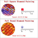 Ocean landscape full drill round square Diamond Embroidery nordic beach pink bus 5d Diy diamond painting kits Diamond Mosaic