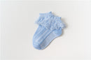 1 to 12 Years Children Lace Socks Girls Cotton Spring Autumn Summer Mesh Princess Short Dance Socks Thin Kids Toddlers Socks