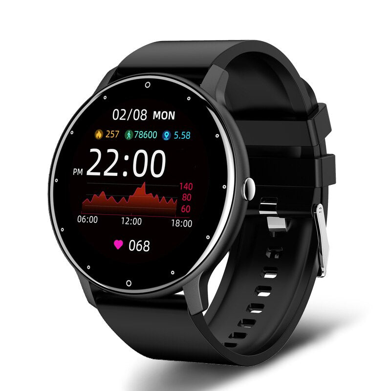 Reloj inteligente ultrafino 2021 para hombre, reloj deportivo deportivo completamente táctil de 1,3 pulgadas IP67, resistente al agua, con Bluetooth, respuesta de llamada, reloj inteligente para mujer
