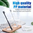 Y-kelin cuidado de la higiene bucal cepillos de dientes de ortodoncia cepillo de dientes en forma de V cerdas suaves con un cepillo interdental