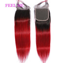 FEELME Peruvian Straight Bundles With Closure