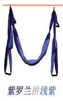 6 handle Anti-Gravity yoga hammock fabric Yoga Flying Swing Traction Device Yoga hammock set Equipment for Pilates body shaping