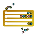 Nespresso Coffee Capsule Holder Stand Rotary Coffee Pod Tower Rack Rotatable Coffee Pod Storage Shelves Storage 24/40PCS Capsule