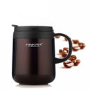 Pinkah 340 y 460ML 304 termos de acero inoxidable taza de oficina con asa con tapa taza de té aislada termo taza termos de oficina