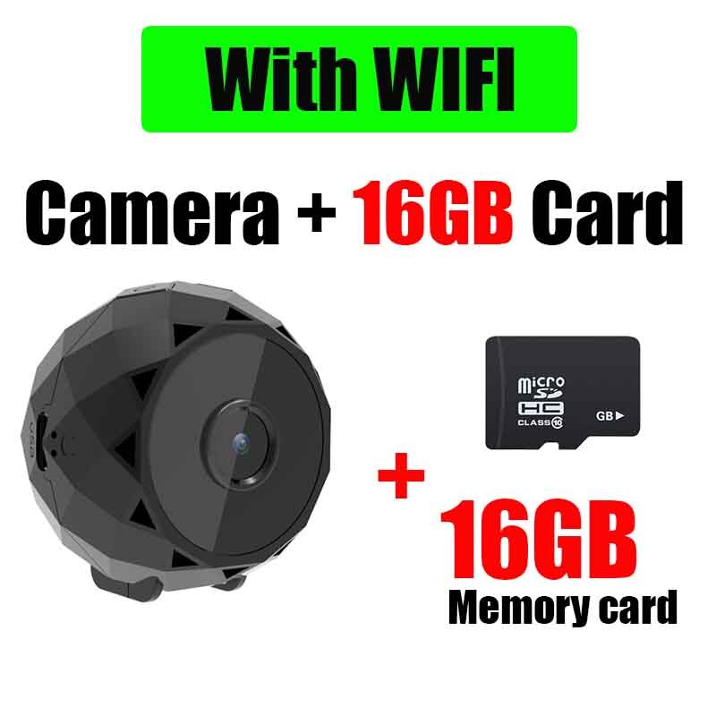 JOZUZE D11 4K Mini Camera WiFi Smart Wireless Camcorder IP Hotspot HD Night Vision Video Micro Small Cam Motion Detection Magnet