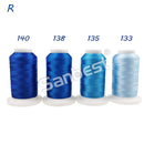 Sanbest Polyester Embroidery Thread High Strength For Brother Singer Janome Babylock Embroidery Machine 1000m Filament Threads