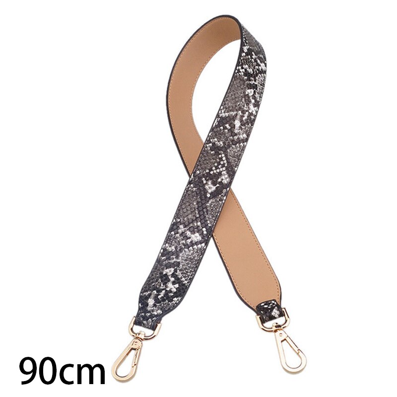 Correas con estampado DIY de 90cm, mango de cuero PU reemplazable, accesorios multicolores para mujer, bolso de hombro, triangulación de envíos, envío gratis