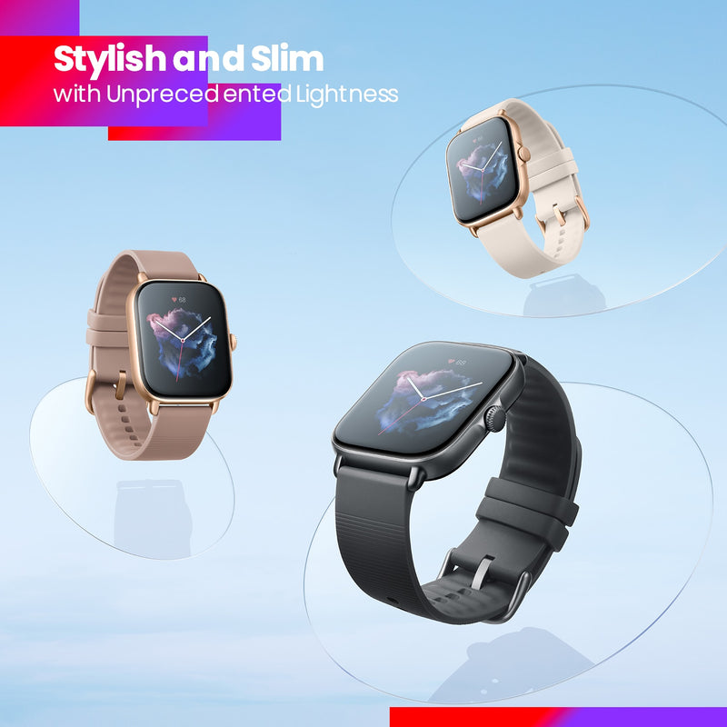 2021 New Amazfit GTS 3 GTS3 GTS-3 Zepp OS Smartwatch Alexa 1.75&#39;&#39; AMOLED Display 12-day Battery Life Smart watch for Andriod
