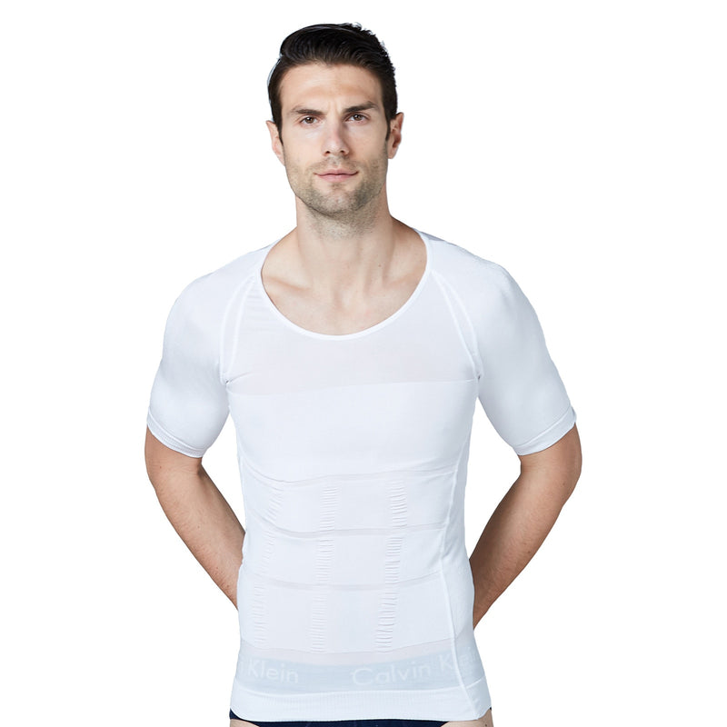 2021 Herren Shapewear Cooling T-Shirt Compression Body Shaper