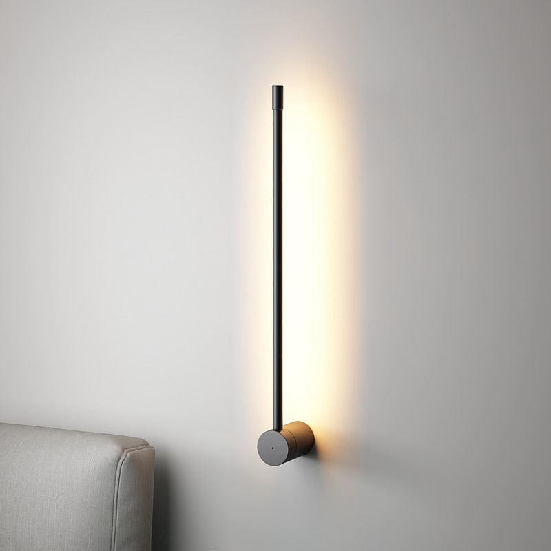 Nordic Minimalist Long Wall Lamp Modern Led Dimmable Wall light Indoor Living Room bedroom LED Bedside Lamp Home Decor Lighting