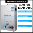 Propane Gas Heater Instant Water Heater without Tank Tankless Stainless Steel Water Heater