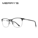 MERRYS DESIGN Retro Cat Eye Women Glasses Frame Ladies Fashion Trending Eyewear Myopia Prescription Optical Eyeglasses S2113