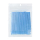 100Pcs Disposable Eyelash Mascara Swab Micro Brushes Eyelash Extension Individual Lash Removing Applicator Wands Makeup Tool kit