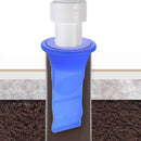 Badezimmer geruchsdichter Leckkern aus Silikon in der Wasserleitung, Ablaufinnenbeckenablauf, Einweg-Abflussventil, Kanalisationskern