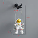 Nordic Wall Decoration Astronaut Resin Wall Shelves Home Decor 3D Astronaut Figurines For Living Room Bedroom Wall Hanging Decor