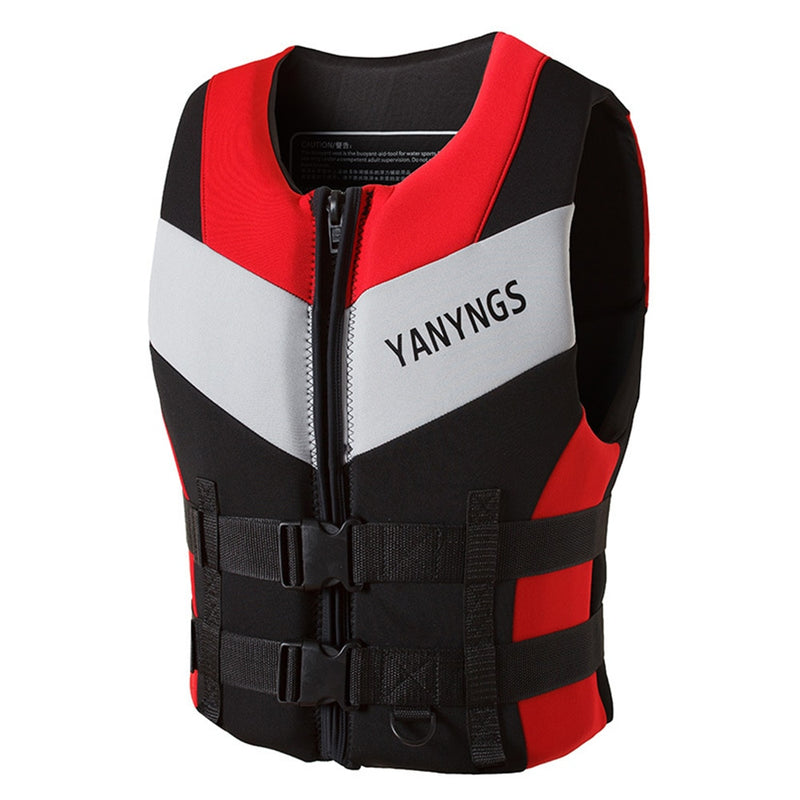 Water Sports Fishing Water Ski  Vest Kayaking Boating Swimming Drifting Safety Vest Adults Life Jacket Neoprene Safety Life Vest