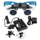 Dental Loupes Dental Magnifier Dental Lab Medical Loupes Magnification Binocular 2.5/3.5x Headlight Headlamp 3W/5W Seperately