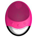 Limpiador Facial eléctrico, cepillo de limpieza Facial de silicona sónica, masajeador Facial vibratorio ultrasónico eléctrico, Mini limpieza profunda de poros