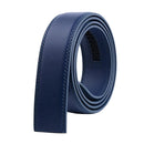 HIDUP Good Quality Real Genuine Leather Automatic Model Belt for Men Blue Colour Strap Only Without Buckle 3.5cm Width LUWJ17