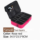 New Fashion Women Cosmetic Bag Travel Makeup Professional Make Up Box Cosmetics Pouch Bags Beauty Case For Makeup Artist