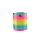 Juguetes divertidos de círculo arcoíris para niños, 1 Uds., desarrollo temprano, bobina de resorte de plástico plegable educativo, juguetes mágicos creativos para niños