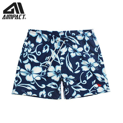 Tropical Summer Holiday Beach Swimming Short Trunks Fast Dry Men&