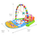 DSUE Baby Toys  Music  Play Mat Kid‘s Puzzle Carpet with Piano Keyboard Infant Fitness Crawling Mat Early Education Gym Toy