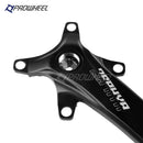 PROWHEEL Bicycle Square Hole Sprocket 104BCD 170/175mm Crank 30/32/34/36/38/40/42/44/46/48/50/52T Narrow Chainrings MTB Crankset