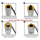 Smart Mouse Trap Bucket Lid Reusable Plastic Rat Trap Household Rat Catcher Humane Or Lethal Outdoor Indoor Mousetrap for Mice