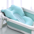 Baby Bath Cushion Portable Newborn Bath Anti-Slip Cushion Seat Infant Floating Bather Bathtub Pad Shower Support Mat Security